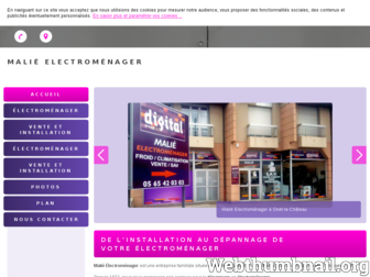 malie-electromenager-rodez.fr website preview