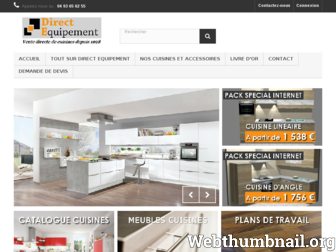 nobilia.directequipement.com website preview