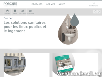 porcher.com website preview