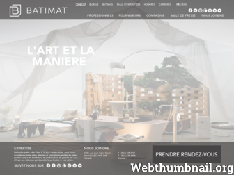 batimat.net website preview
