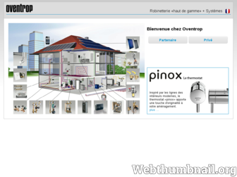 oventrop.fr website preview