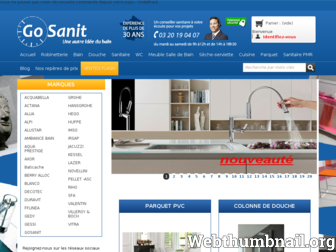gosanit.com website preview