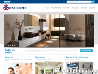 lescouezec.fr website preview
