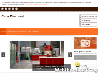 caro-discount-villefranche.fr website preview