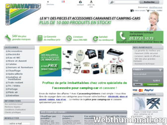 caravaning-univers.com website preview