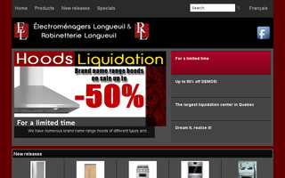 electromenagerlongueuil.com website preview