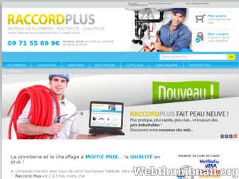 raccordplus.com website preview