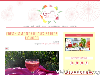 creacuisine.fr website preview