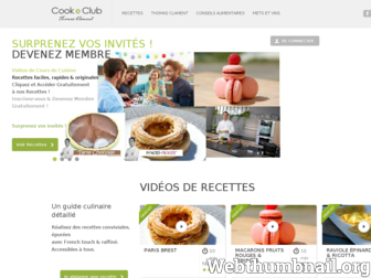 cookeclub.com website preview