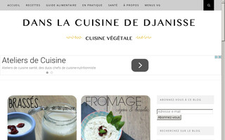 cuisinevegetalienne.fr website preview