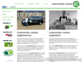 chamomile.fr website preview