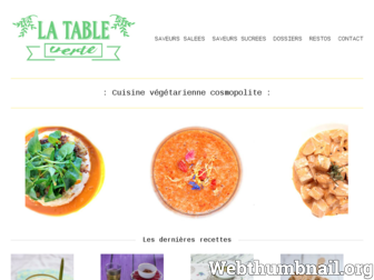 latableverte.fr website preview