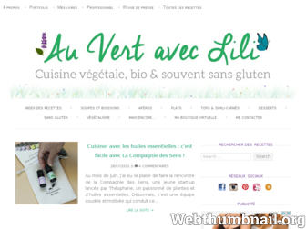 auvertaveclili.fr website preview