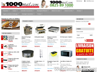 1000mat.com website preview