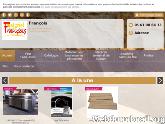 materiels-boulangeries-patisseries.fr website preview