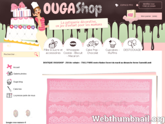 ougashop.com website preview