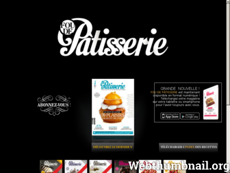 foudepatisserie.fr website preview