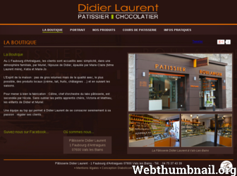 patisserie-didier-laurent.fr website preview