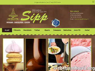 patisserie-sipp.fr website preview