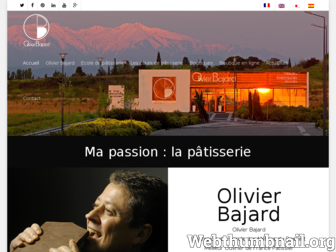 olivier-bajard.com website preview