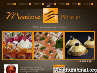 patisseriemaxime.fr website preview