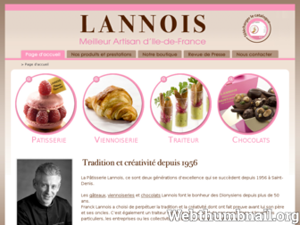 patisserielannois.fr website preview