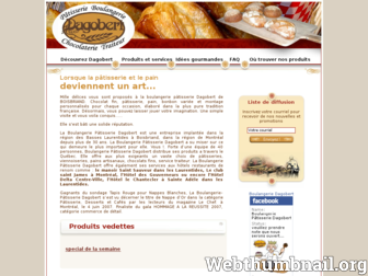 patisseriedagobert.com website preview