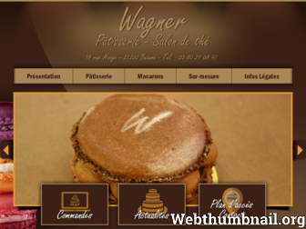 patisserie-wagner.com website preview