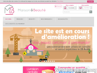 maison-et-beaute.fr website preview