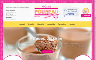 magasin-poubeau.fr website preview