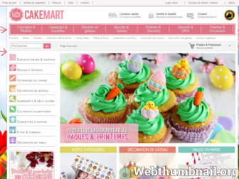 cakemart.fr website preview