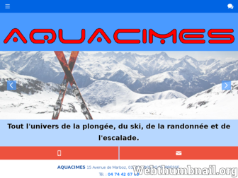 aquacimes.com website preview