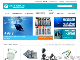 odyssub.com website preview