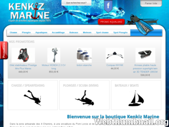 kenkiz-marine.fr website preview
