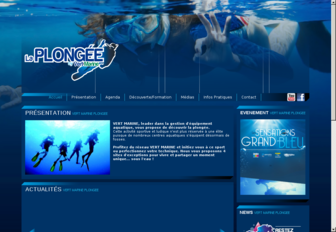 vert-marine-plongee.com website preview