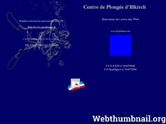 cpi-plongee.com website preview