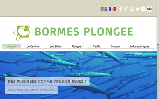 bormesplongee.fr website preview