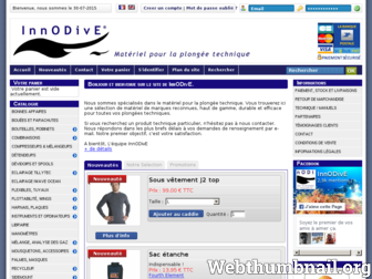 innodive.com website preview