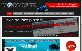 l-odysee.be website preview
