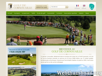 golfdecornouaille.com website preview