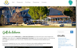 golf-du-luberon.com website preview