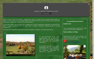 golf-ariege.com website preview