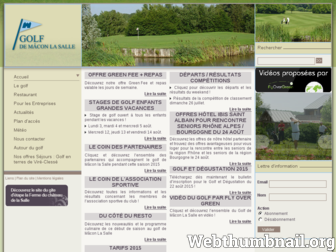 golfmacon.com website preview