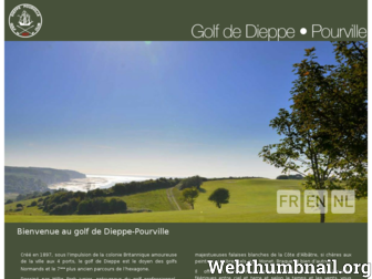 golf-dieppe.com website preview