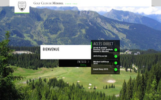 golf-meribel.com website preview