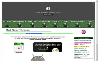 golfsaintthomas.com website preview