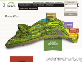 golf-pontroyal.com website preview