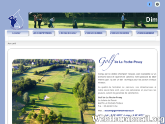 golf-larocheposay.fr website preview