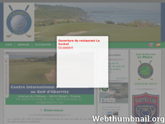 golfilbarritz.com website preview