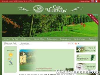 villarceaux.com website preview